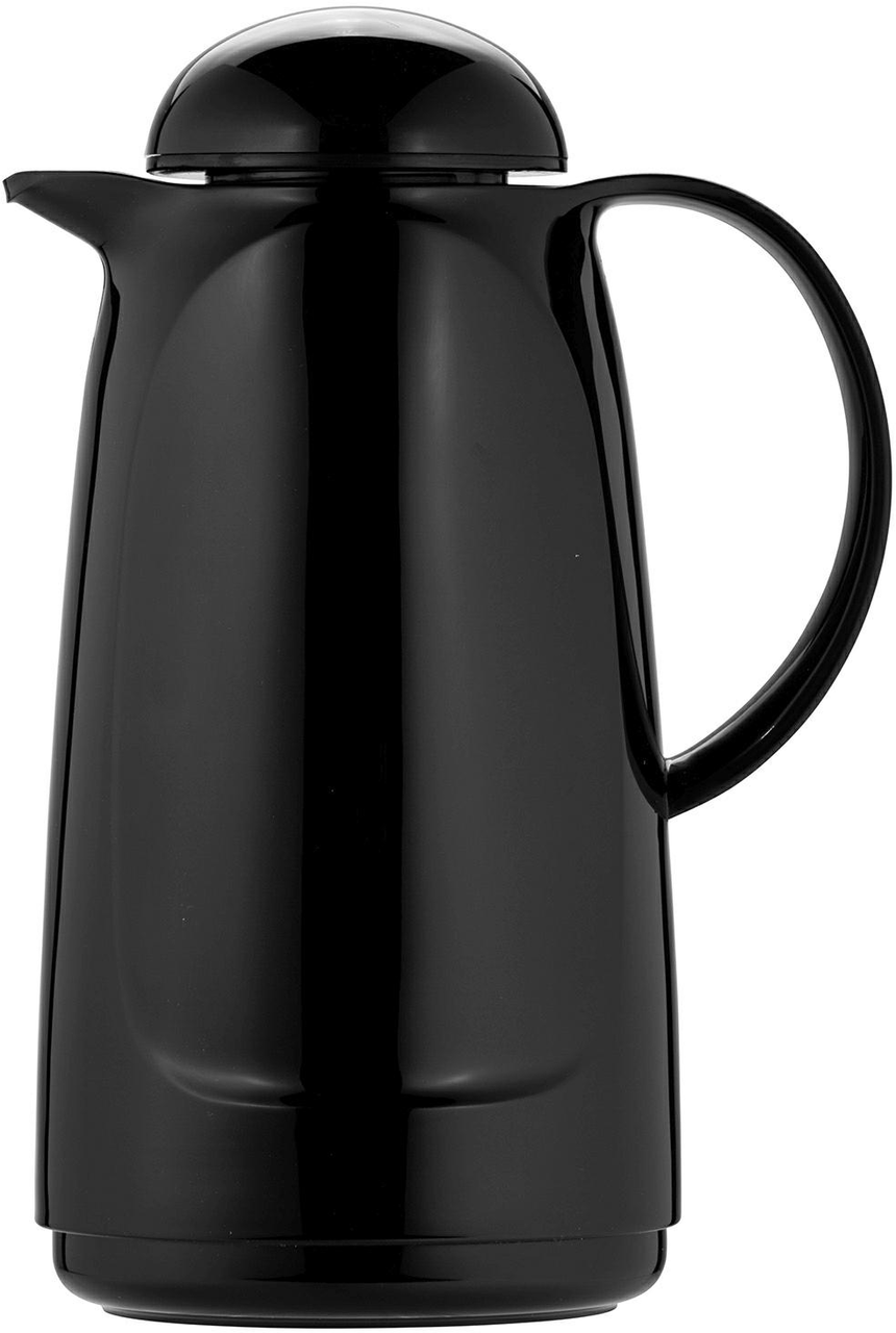 Isolierkanne 1,0 l schwarz - Helios Relax -