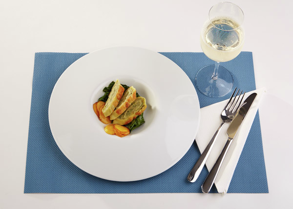 Tischset - hellblau 45 x 33 cm , Blau