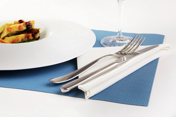 Tischset - hellblau 45 x 33 cm , Blau