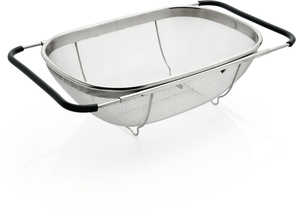 Abtropfsieb, 36 x 24 x 11,5 cm, Edelstahl