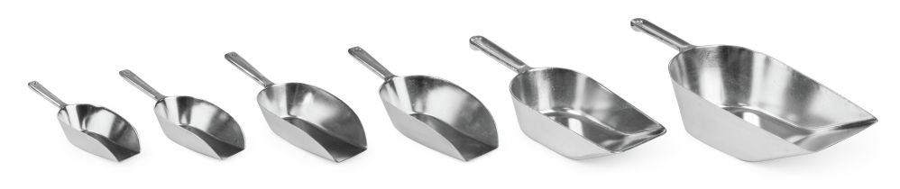 Hendi Handschaufel Aluminium 18 cm