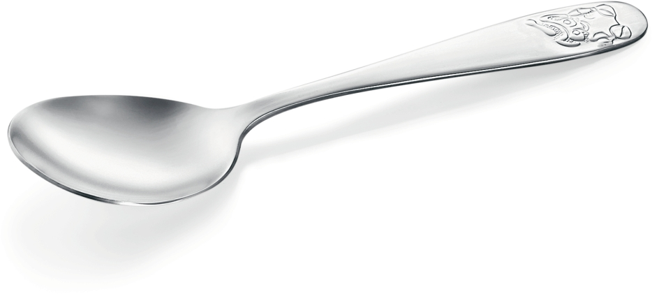 Kinderlöffel Amelie, Motiv: Bär, Chromnickelstahl