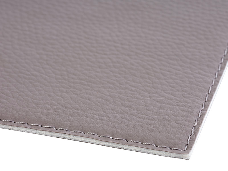 Tischset -KUNSTLEDER- 45 x 32,5 cm , Grau