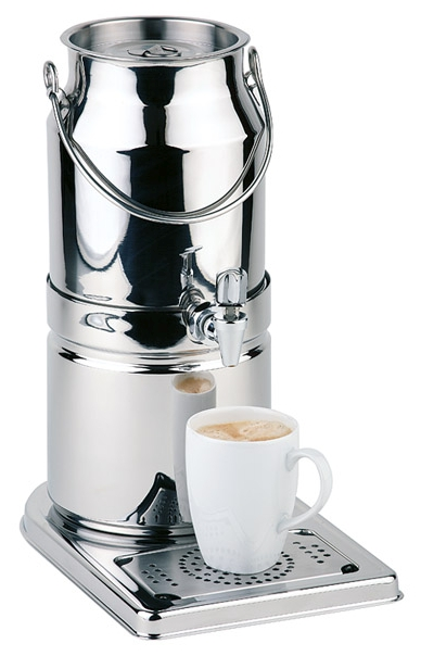 Milchkanne -TOP FRESH- 21 x 32 cm, H: 39 cm , Edelstahl