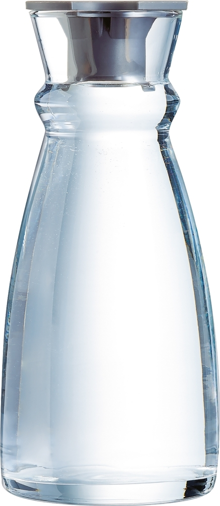 Fluid Karaffe 75cl mit Plastikdeckel *
