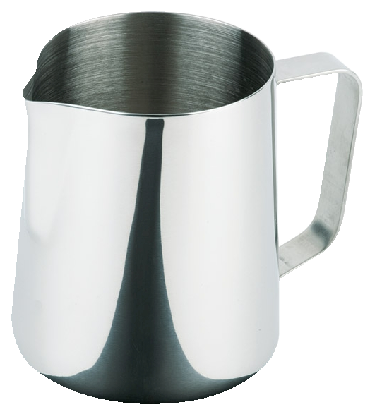 Milch- / Universalkanne Ø 9 cm, H: 11,5 cm, 0,6 Liter , Edelstahl