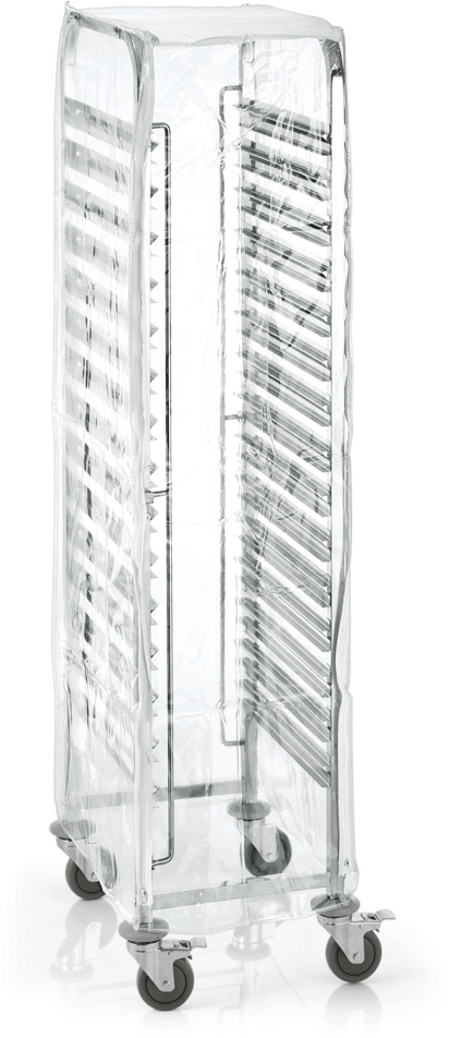 Staubschutzhaube für 1953 530/531, mit 3 Reißverschlüssen, PVC