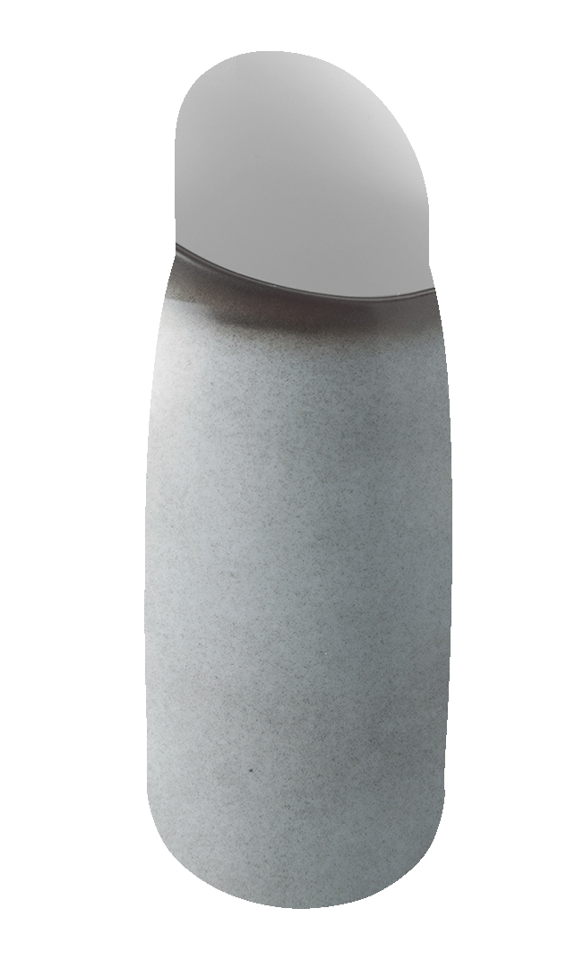 Seltmann Dressingtopf ohne Deckel 5140 1,00 l -Buffet-Gourmet- rund modern - Dekor: 57124 - grau