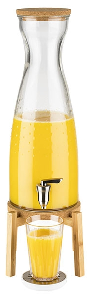 Getränkespender -FRESH WOOD- 23 x 23 cm, H: 56,5 cm