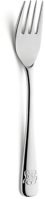 Amefa Kindergabel -  TEDDY BEAR Edelstahl 18/10