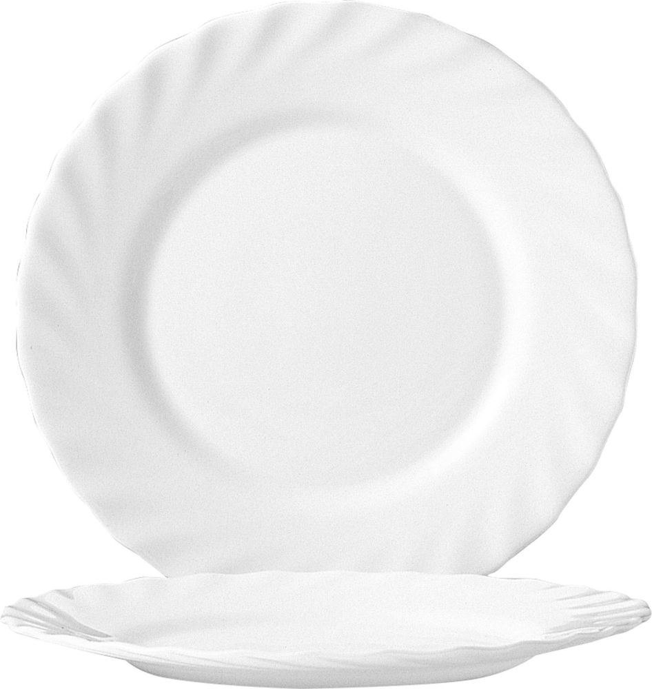 Hartglasgeschirr "Trianon" Teller flach Trianon Ø19,5cm VPE 6
