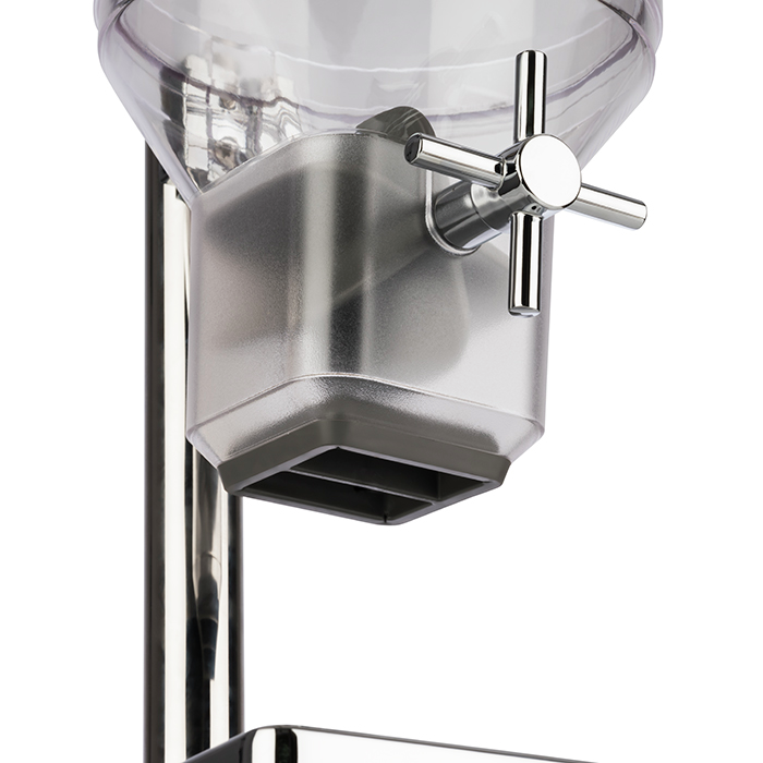 Cerealienspender -FRESH+EASY- 22 x 17,5 cm, H: 52 cm, Edelstahl