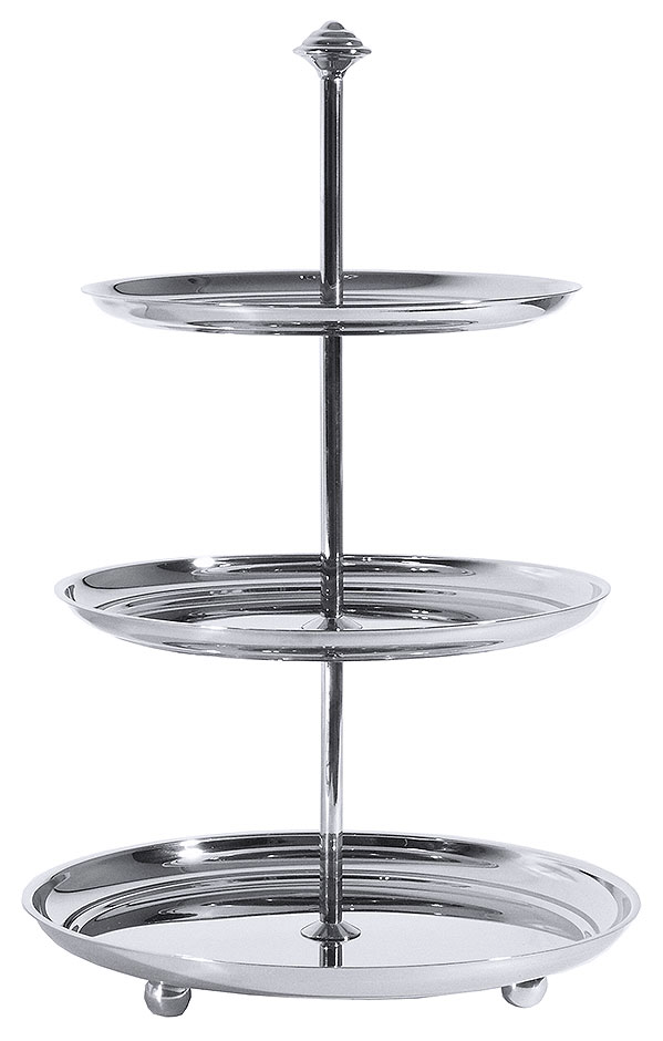 Petits-Fours-Etagere mit 3 Ebenen