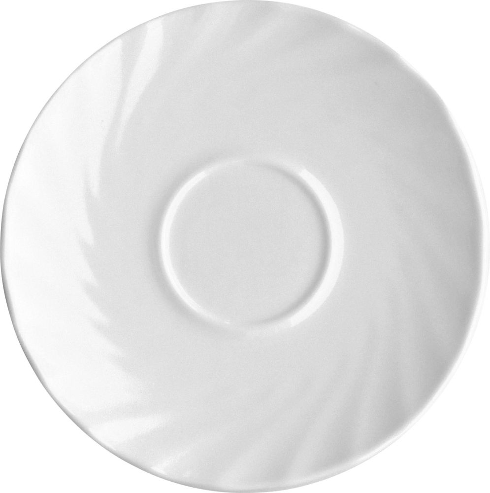 Hartglasgeschirr "Trianon" Tasse Untere Kaffee "Trianon" Ø14,5cm weiß VPE 6