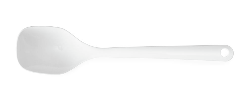 Hendi Salatbesteck Weiß Melamin - Salatlöffel