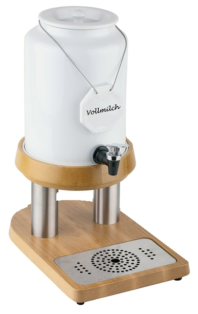 Milchkanne -TOP FRESH- 23 x 32 cm, H: 42 cm , Weiß