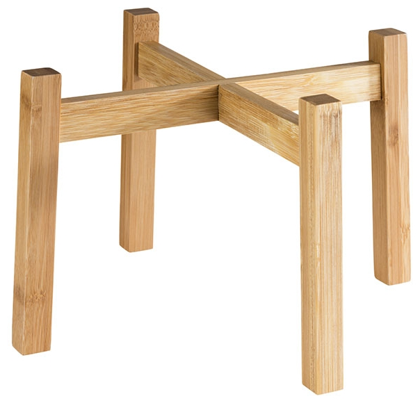 Gestell 23 x 23 cm, H: 14 cm , Holz