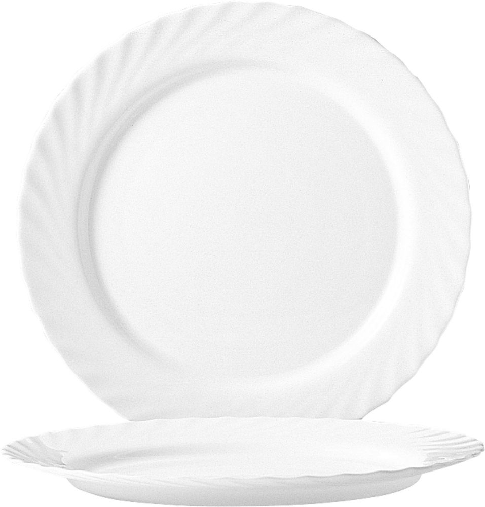 Hartglasgeschirr "Trianon" Platte rund flach Trianon Ø31cm VPE 4