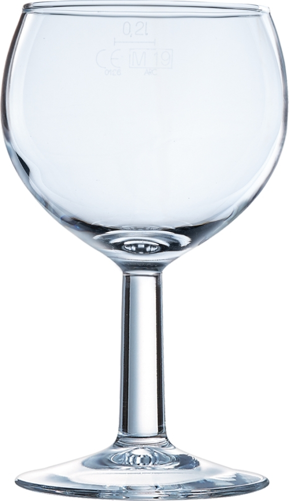 Ballon 2 Rotweinkelch 25cl; 0,2l /-/ *