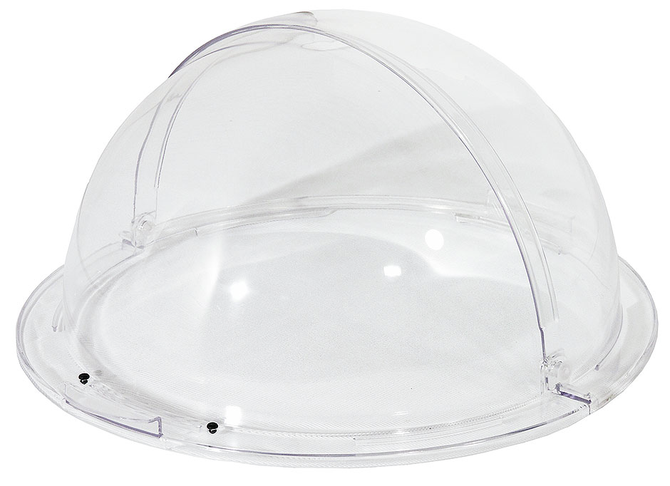 Rolltop-Haube 40 cm, rund aus Polycarbonat