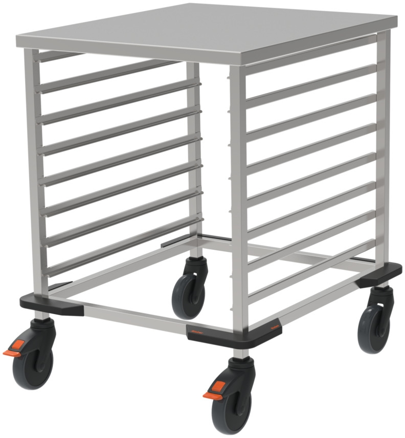 Rieber GN-Regalwagen 2/1 niedr. - Stoßecken