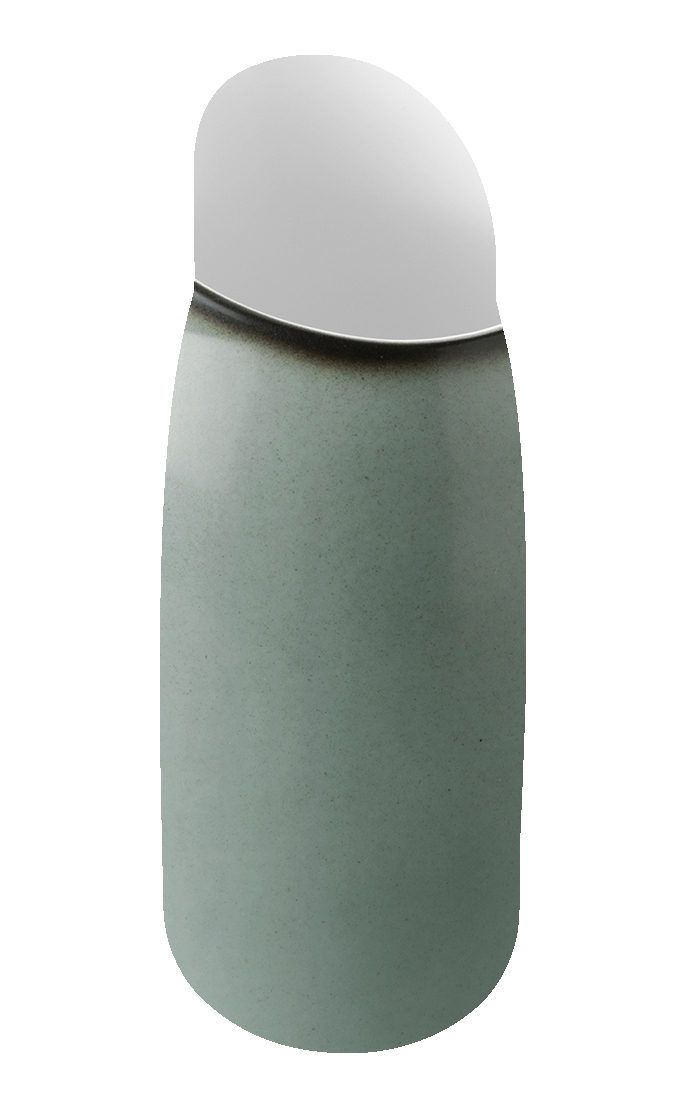 Seltmann Dressingtopf ohne Deckel 5140 1,00 l -Buffet-Gourmet- rund modern -Dekor: 57123 -türkis