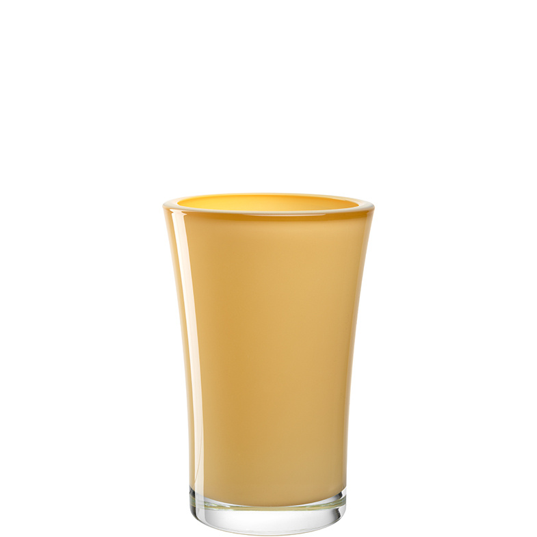 PRÄSENT - LEONARDO Vase gelb - Luminosa
