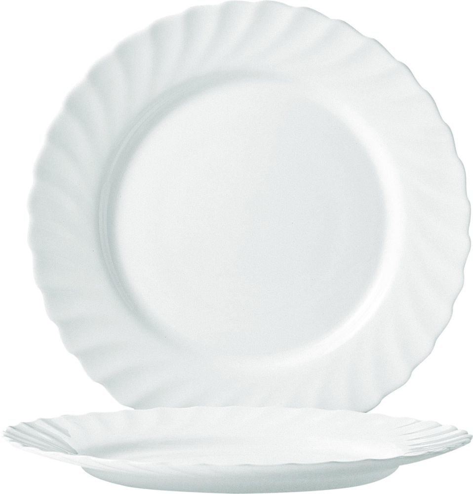 Hartglasgeschirr "Trianon" Teller flach Trianon Ø27,3cm VPE 6